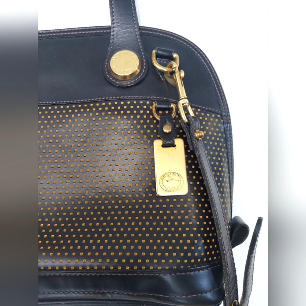 VINTAGE Dooney & Bourke Satchel Crossbody Bag - Picture 2 of 14